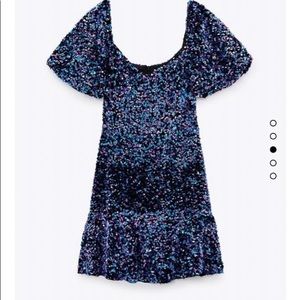 NWT Zara sequins dress